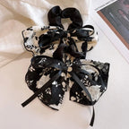 Chouchou en forme de foulard