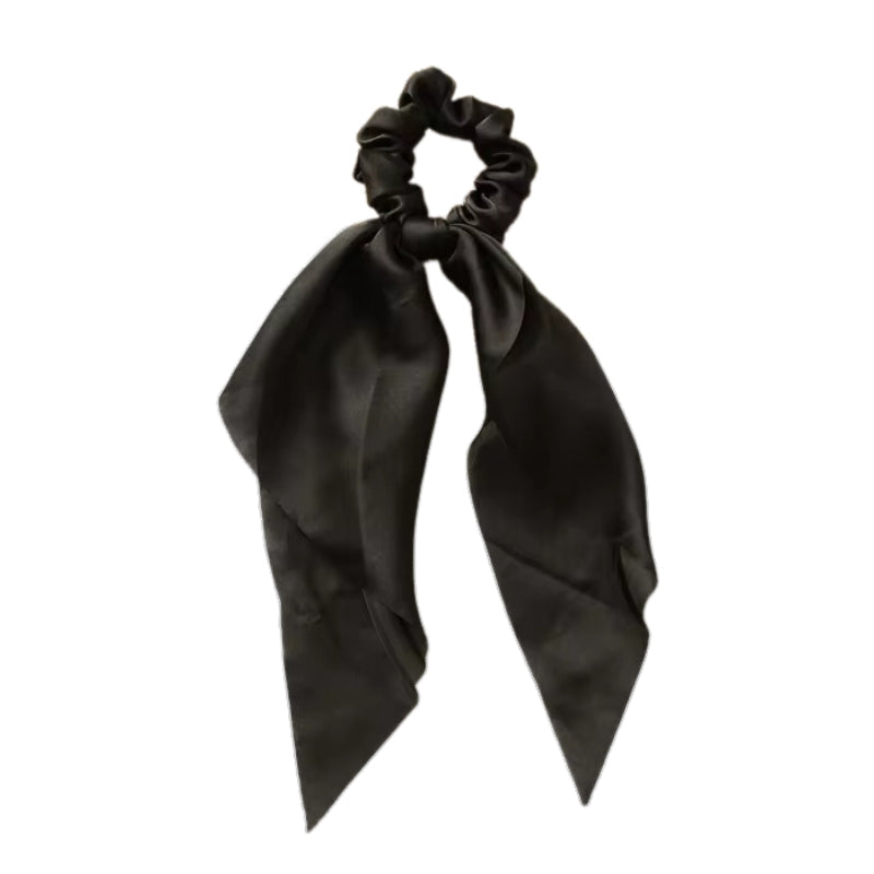 Chouchou forme foulard en satin