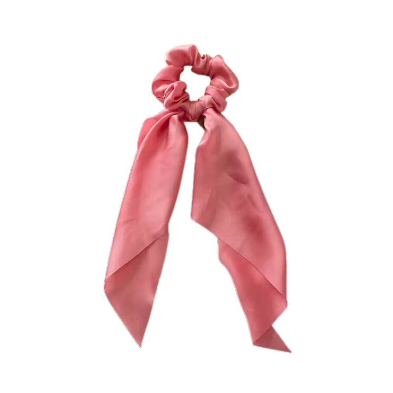Chouchou-foulard confectionné en satin