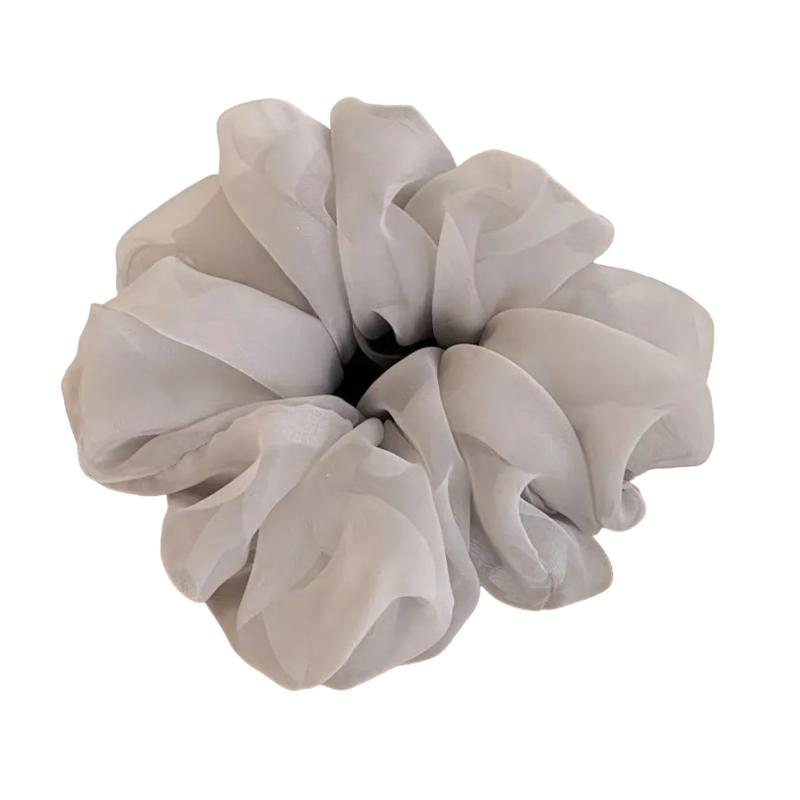 Chouchou froufrou de couleur unie