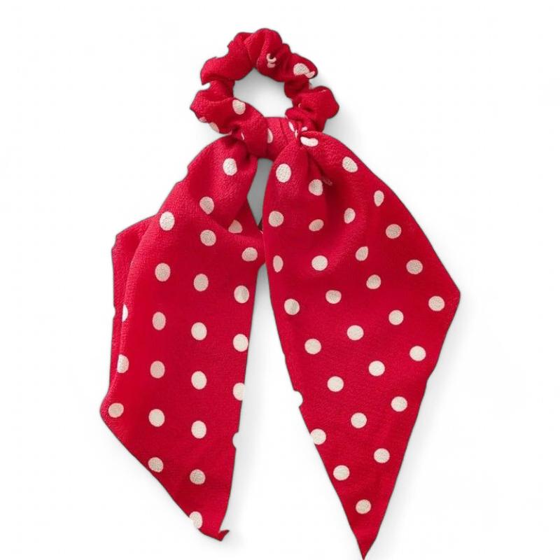 Chouchou imprimé à pois