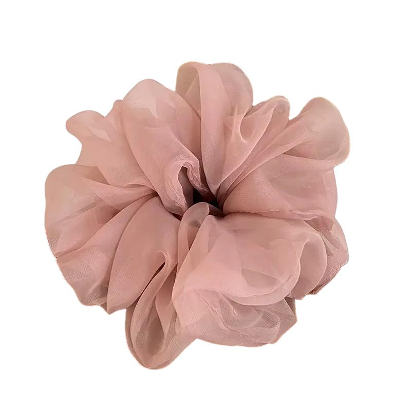 Chouchou uni style froufrou