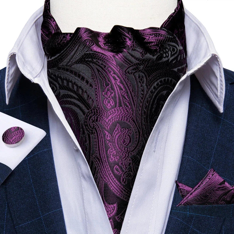 Cravate Ascot pour tenue de mariage