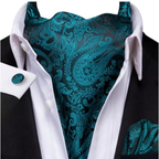 Cravate inspirée du style ascot
