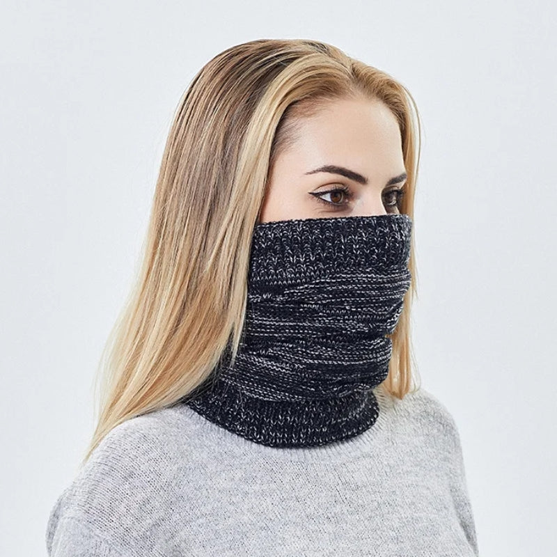 Duo bonnet snood femme