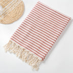 Duo de plage avec fouta et sac