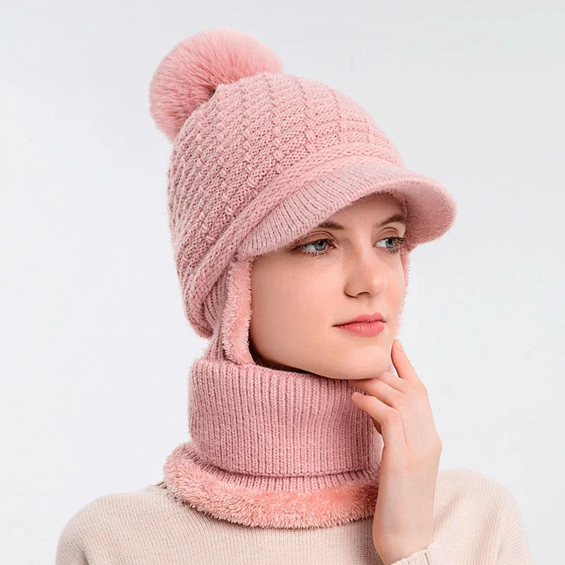 Duo écharpe et bonnet casquette