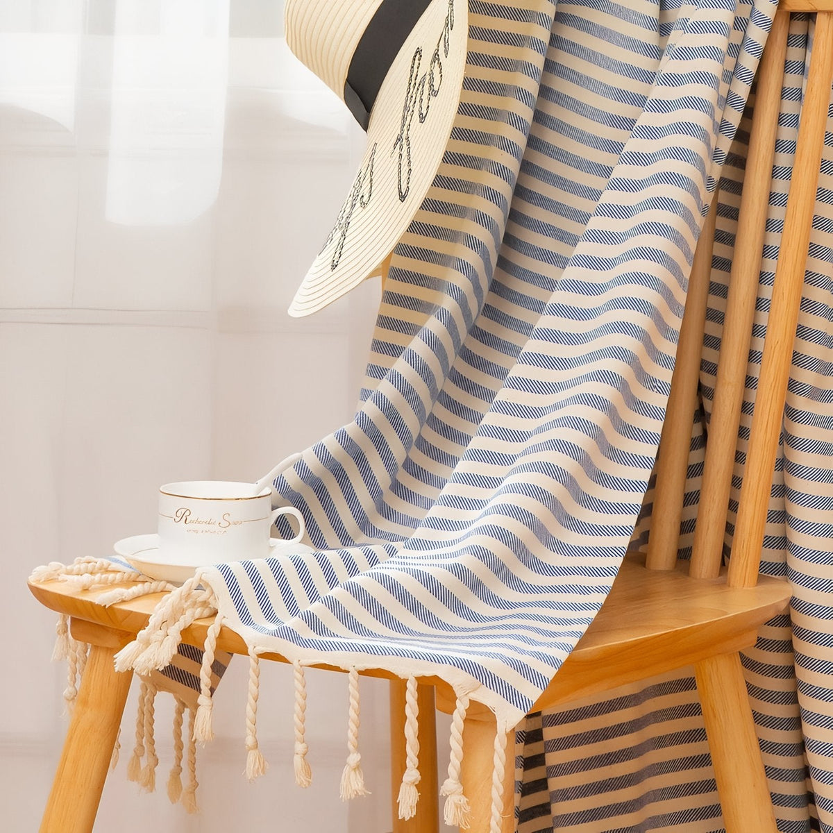 Duo fouta et sac de plage