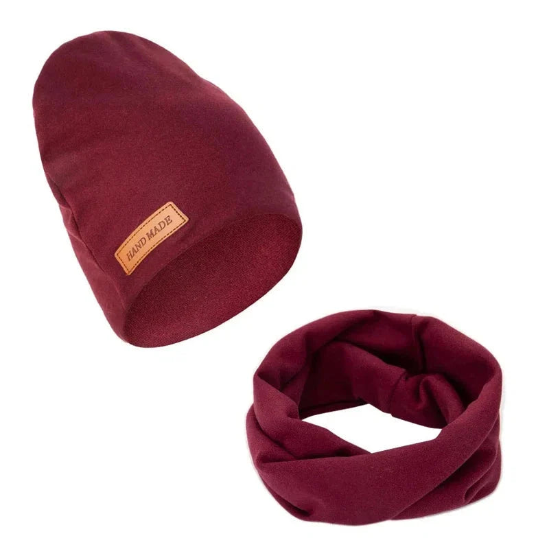 Duo tour de cou et bonnet enfant