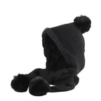 Écharpe à capuche adulte avec pompon