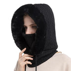 Écharpe à capuche pour femme
