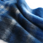 Écharpe à carreaux tartan façon plaid