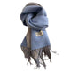 Himmelblau und Hellbeige