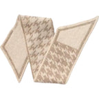 Écharpe à motif pied-de-poule