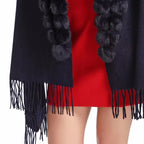 Écharpe ample style châle