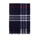 Écharpe avec carreaux façon tartan