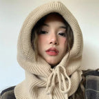 Écharpe avec forme cagoule