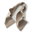 Écharpe beige en cachemire