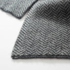 Écharpe cachemire coloris gris