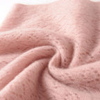 Écharpe cachemire dans un ton rose poudré