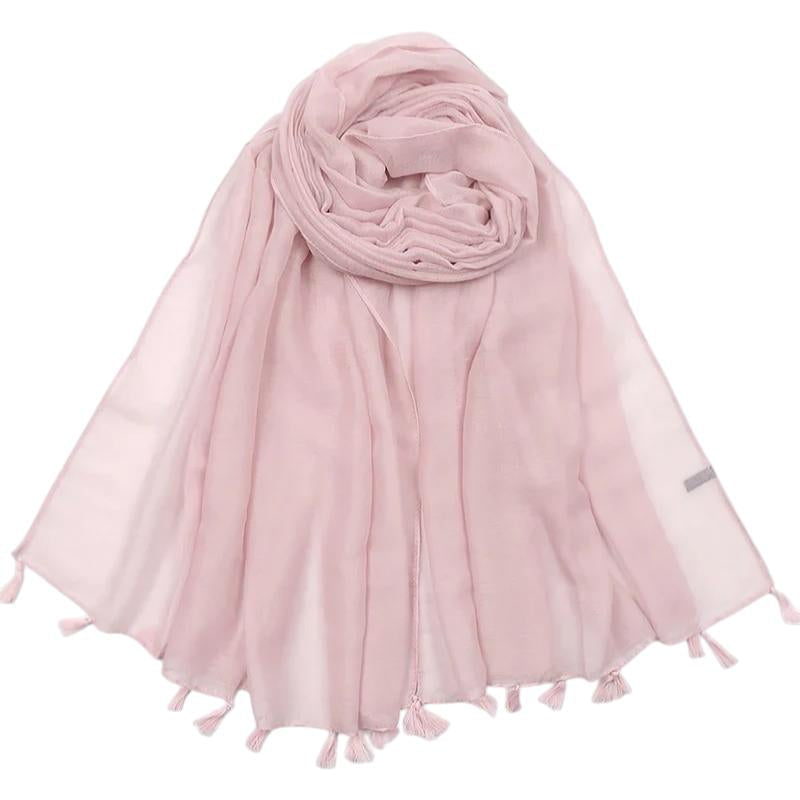 Écharpe conçue en viscose pour femme