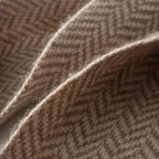Écharpe couleur beige en cachemire