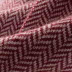 Écharpe de cachemire rouge