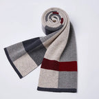 Écharpe de grande taille en laine masculine