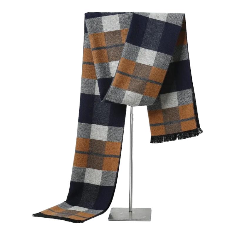 Écharpe de luxe en cachemire pour homme