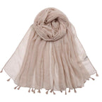 Écharpe de viscose pour femme