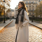 Écharpe douce grand format pour femme