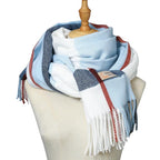 Écharpe écossaise façon plaid