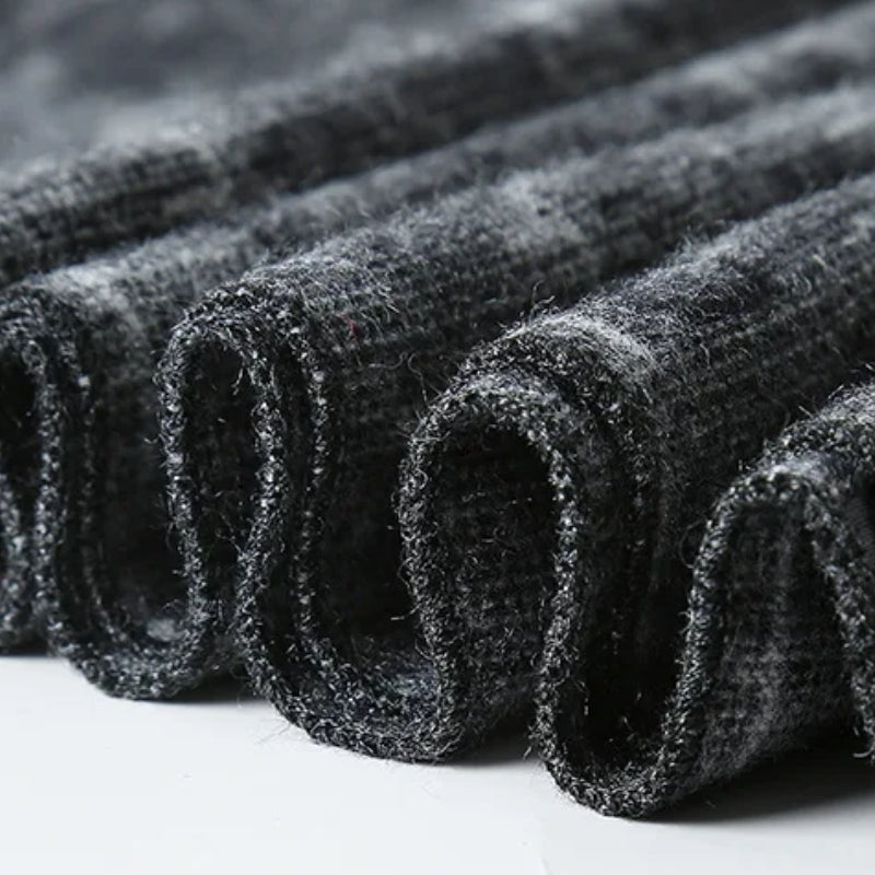 Écharpe en cachemire gris pour homme