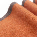 Écharpe en cachemire orange