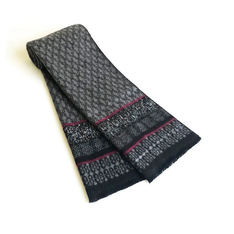 Écharpe en gris pour homme