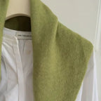 Écharpe en maille triangulaire pour femme