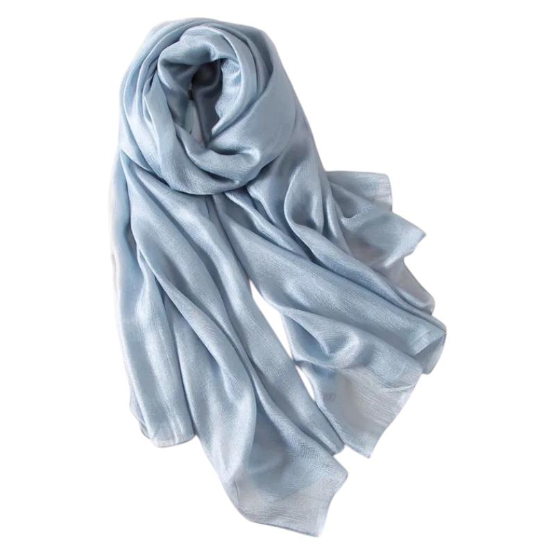 Écharpe en tissu satin fantaisie