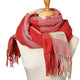 Coral y beige