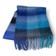 Donkerblauw en turkooisblauw