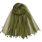 Écharpe féminine en matière viscose