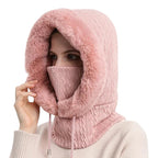 Écharpe femme capuchonnée