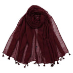 Écharpe femme composée de viscose