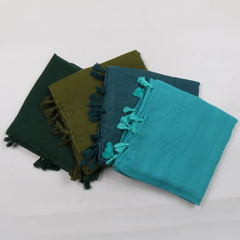 Écharpe femme fabriquée en viscose
