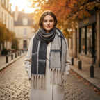 Écharpe femme grosse et douce