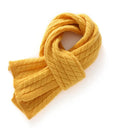 Écharpe femme jaune en cachemire