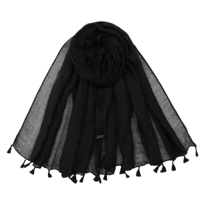Écharpe femme tout en viscose