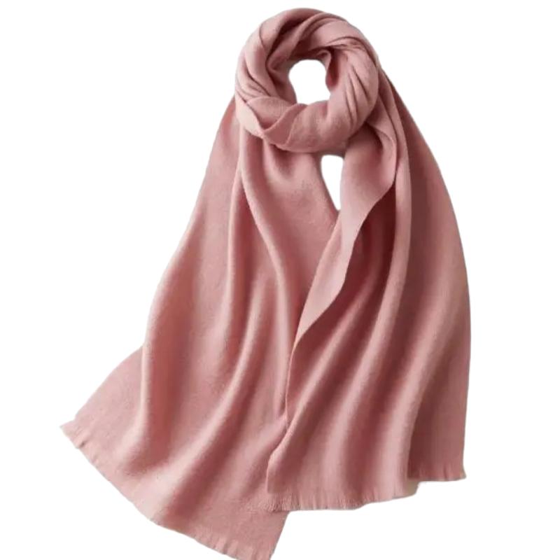 Écharpe fine en laine pour femme