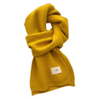 Écharpe fine pour femme au coloris uni