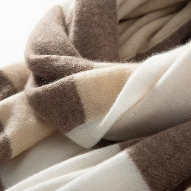Écharpe format plaid pour femme