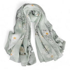 Écharpe foulard de soie pour femme
